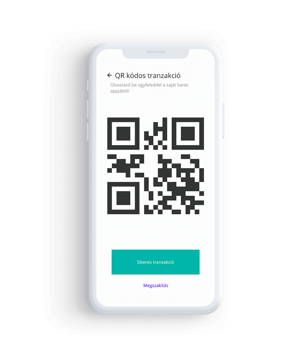QR kód alapú fizetés
