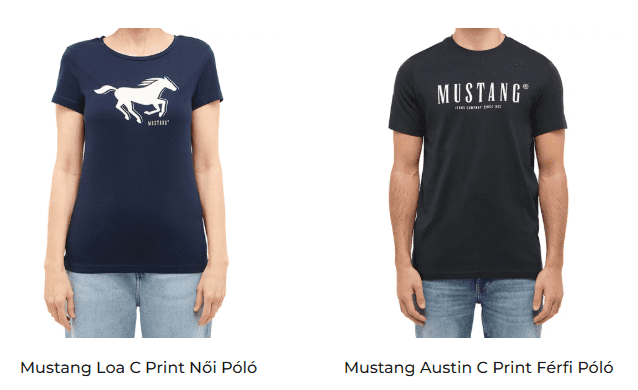 Mustang póló